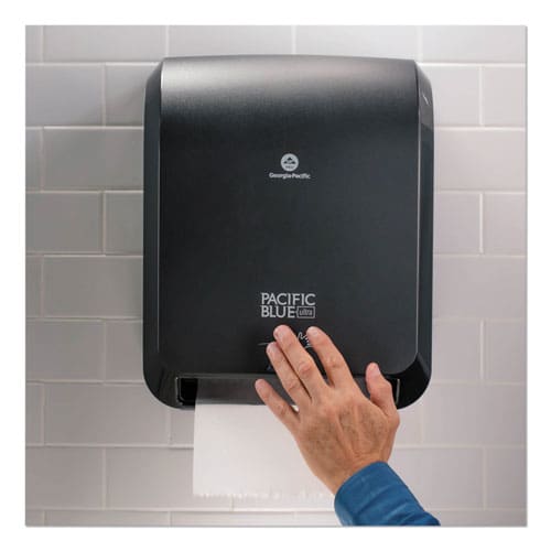 Georgia Pacific Professional Pacific Blue Ultra Paper Towel Dispenser Mechanical 12.9 X 9 X 16.8 Black - Janitorial & Sanitation - Georgia