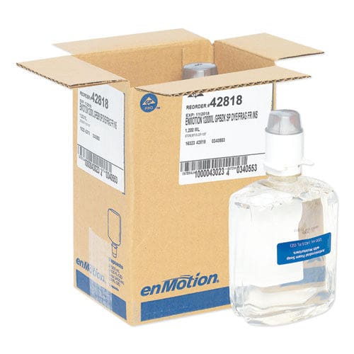 Georgia Pacific Professional Gp Enmotion Automated Touchless Antimicrobial Foam Soap Refill Unscented 1,200 Ml 2/carton - Janitorial &