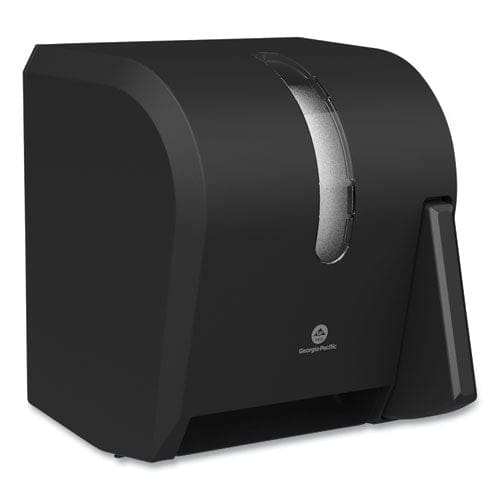 Georgia Pacific Professional Hygienic Push-paddle Roll Towel Dispenser 13 X 10 X 14.4 Black - Janitorial & Sanitation - Georgia Pacific®