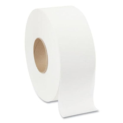 Georgia Pacific Professional Jumbo Jr. Bathroom Tissue Roll Septic Safe 2-ply White 3.5 X 1,000 Ft 8 Rolls/carton - Janitorial & Sanitation