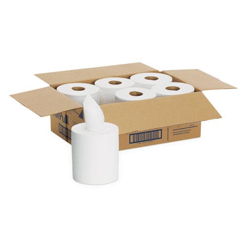 Georgia Pacific Professional Sofpull Center-pull Perforated Paper Towels 1-ply 7.8 X 15 White 320/roll 6 Rolls/carton - Janitorial &