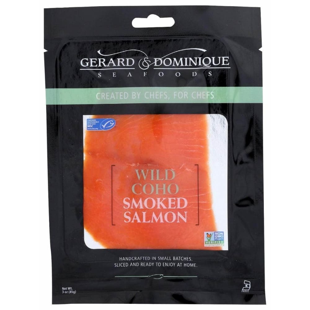 Gerard & Dominique Grocery > Frozen GERARD & DOMINIQUE: Wild Coho Lox, 3 oz