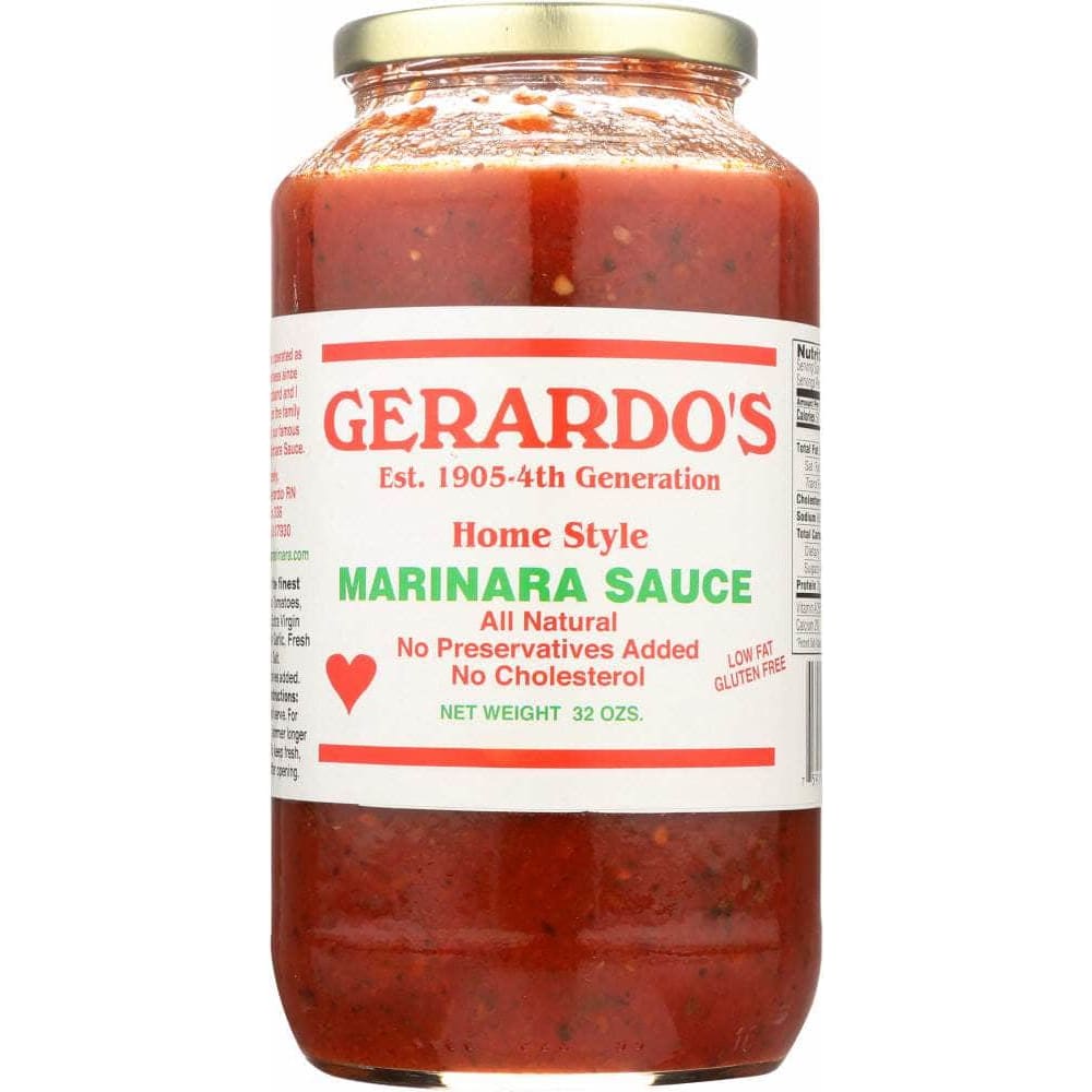 Gerardos Gerardos Sauce Marinara, 32 oz