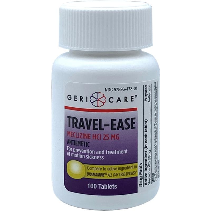 Gericare Gericare Travel Ease Tab 25Mg 100S (Pack of 5) - Item Detail - Gericare