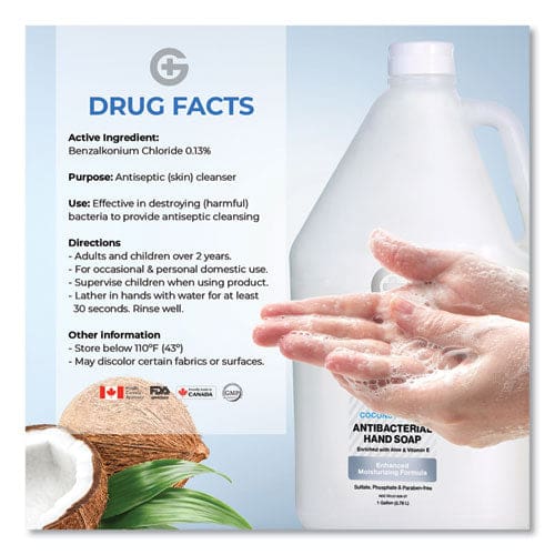 Germs Be Gone Antibacterial Hand Soap Aloe 1 Gal Cap Bottle - Janitorial & Sanitation - Germs Be Gone®