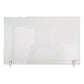 Ghent Clear Partition Extender With Attached Clamp 29 X 3.88 X 30 Thermoplastic Sheeting - Furniture - Ghent