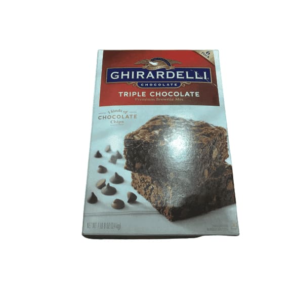 Ghirardelli Triple Chocolate Brownie Mix, 120 Ounce | ShelHealth