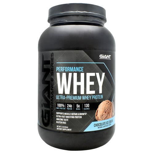 Giant Performance Whey Chocolate Ice Cream 2 lb - Giant