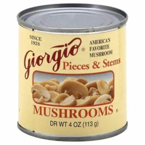 GIORGIO GIORGIO Mushrooms Pieces N Stem, 4 oz