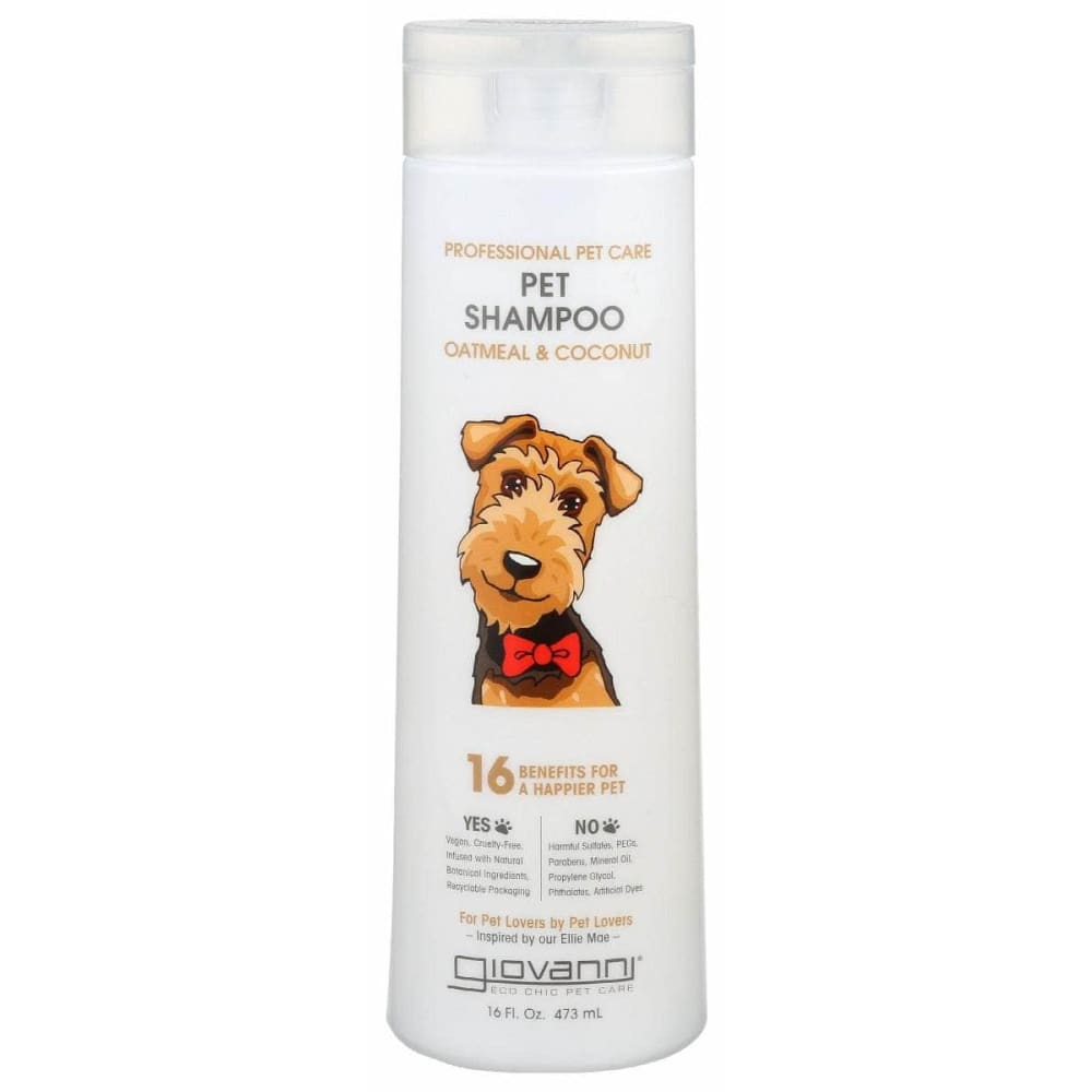 GIOVANNI COSMETICS Giovanni Cosmetics Pet Shampoo Oatmeal Coconut, 16 Oz