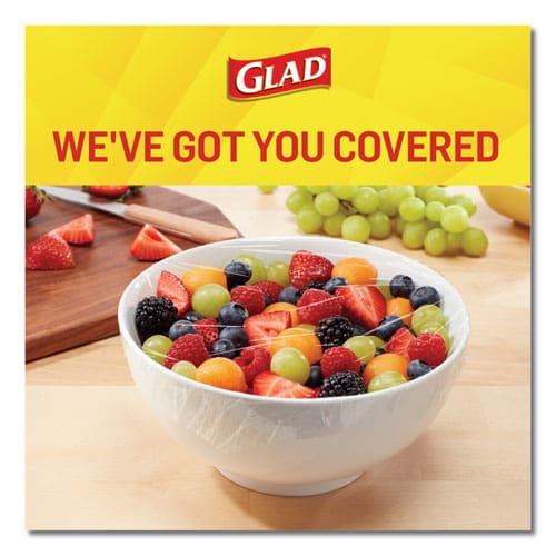 Glad Clingwrap Plastic Wrap 200 Square Foot Roll Clear 12 Rolls/carton - Food Service - Glad®