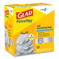 Glad Forceflex Tall Kitchen Drawstring Trash Bags 13 Gal 0.72 Mil 23.75 X 24.88 Gray 100/box - Janitorial & Sanitation - Glad®