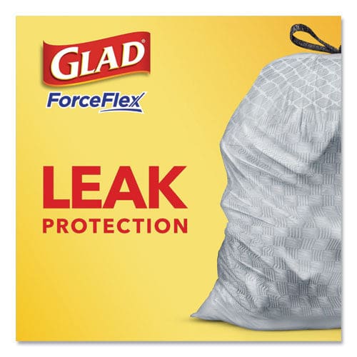 Glad Odor Shield Tall Kitchen Drawstring Bags, 13 Gallon, 40 Bags