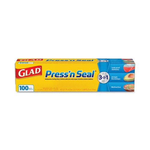 Glad Press’n Seal Food Plastic Wrap 70 Square Foot Roll 12 Rolls/carton - Food Service - Glad®