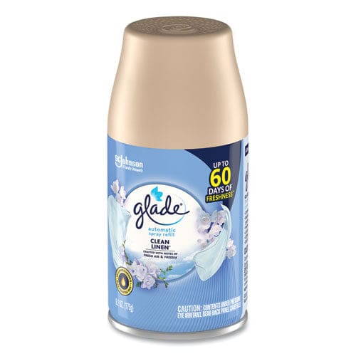 Glade Automatic Air Freshener Clean Linen 6.2 Oz - Janitorial & Sanitation - Glade®