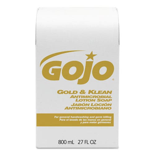 GOJO Gold And Klean Lotion Soap Bag-in-box Dispenser Refill Floral Balsam 800 Ml - Janitorial & Sanitation - GOJO®