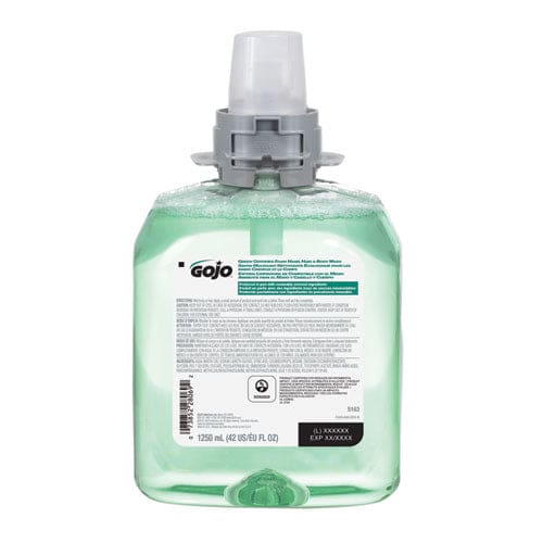 GOJO Green Certified Foam Hair And Body Wash Cucumber Melon 1,250 Ml Refill 4/carton - Janitorial & Sanitation - GOJO®