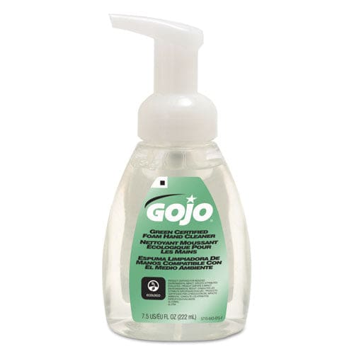 GOJO Green Certified Foam Soap Fragrance-free 7.5 Oz Pump Bottle 6/carton - Janitorial & Sanitation - GOJO®