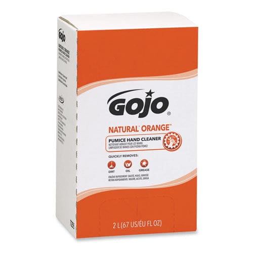 GOJO Natural Orange Pumice Hand Cleaner Refill Citrus Scent 5,000 Ml 2/carton - Janitorial & Sanitation - GOJO®