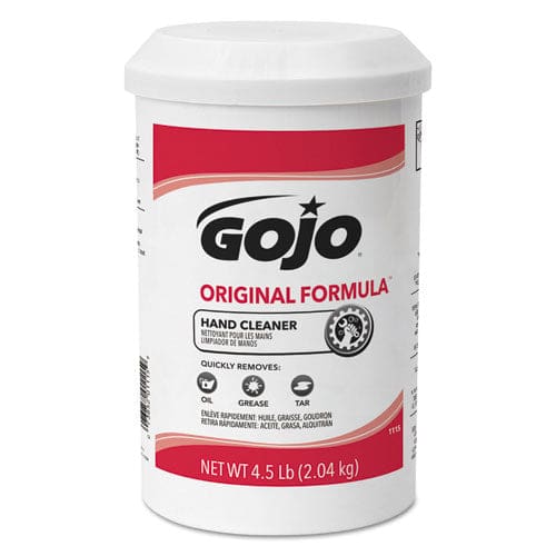 GOJO Original Formula Hand Cleaner Creme Unscented 4.5 Lb White 6/carton - Janitorial & Sanitation - GOJO®