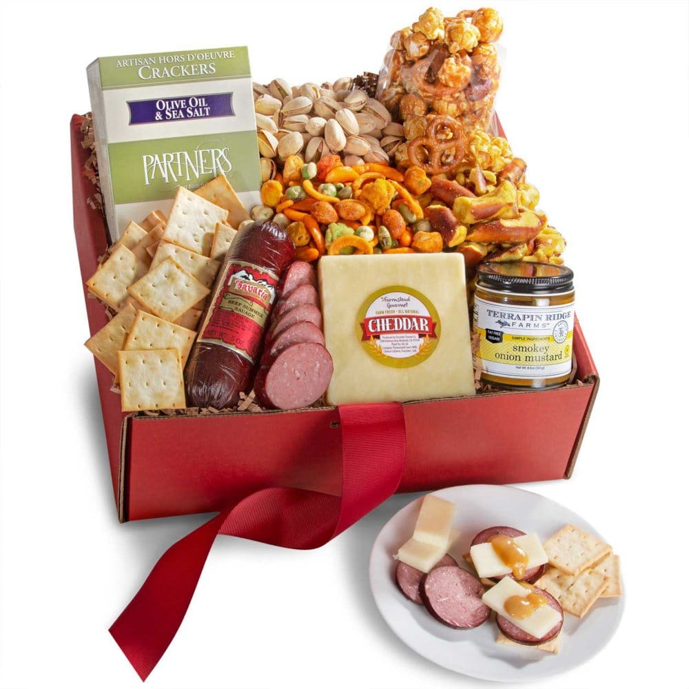 Golden State Fruit Game Day Savory Snack Gift Box - Gift Baskets - Golden State