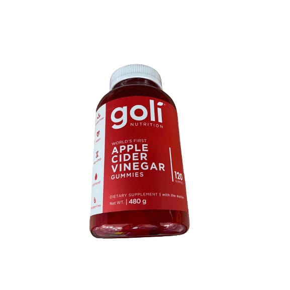 Goli Goli Apple Cider Vinegar Gummies, 120 ct.