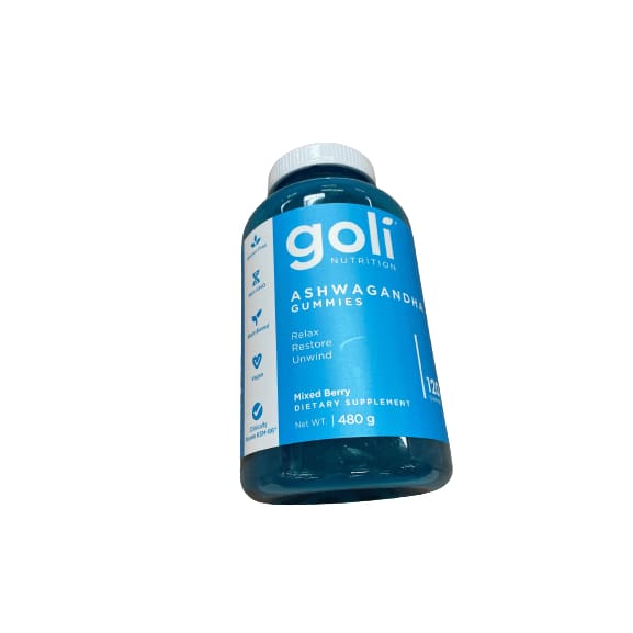 Goli Goli Ashwagandha Gummies, 120 ct.