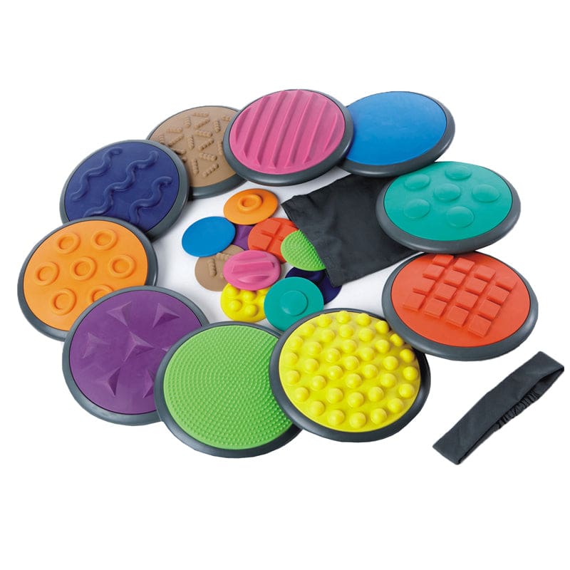 Gonge Tactile Discs Set Of 10 - Gross Motor Skills - Gonge