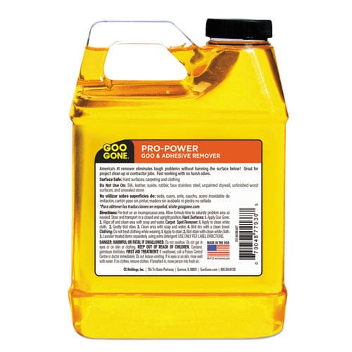 Goo Gone Pro-power Cleaner Citrus Scent 1 Qt Bottle - School Supplies - Goo Gone®