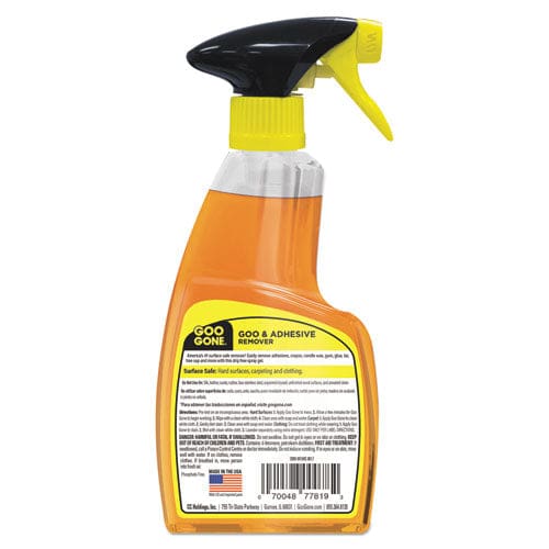 Goo Gone Spray Gel Cleaner Citrus Scent 12 Oz Spray Bottle - School Supplies - Goo Gone®