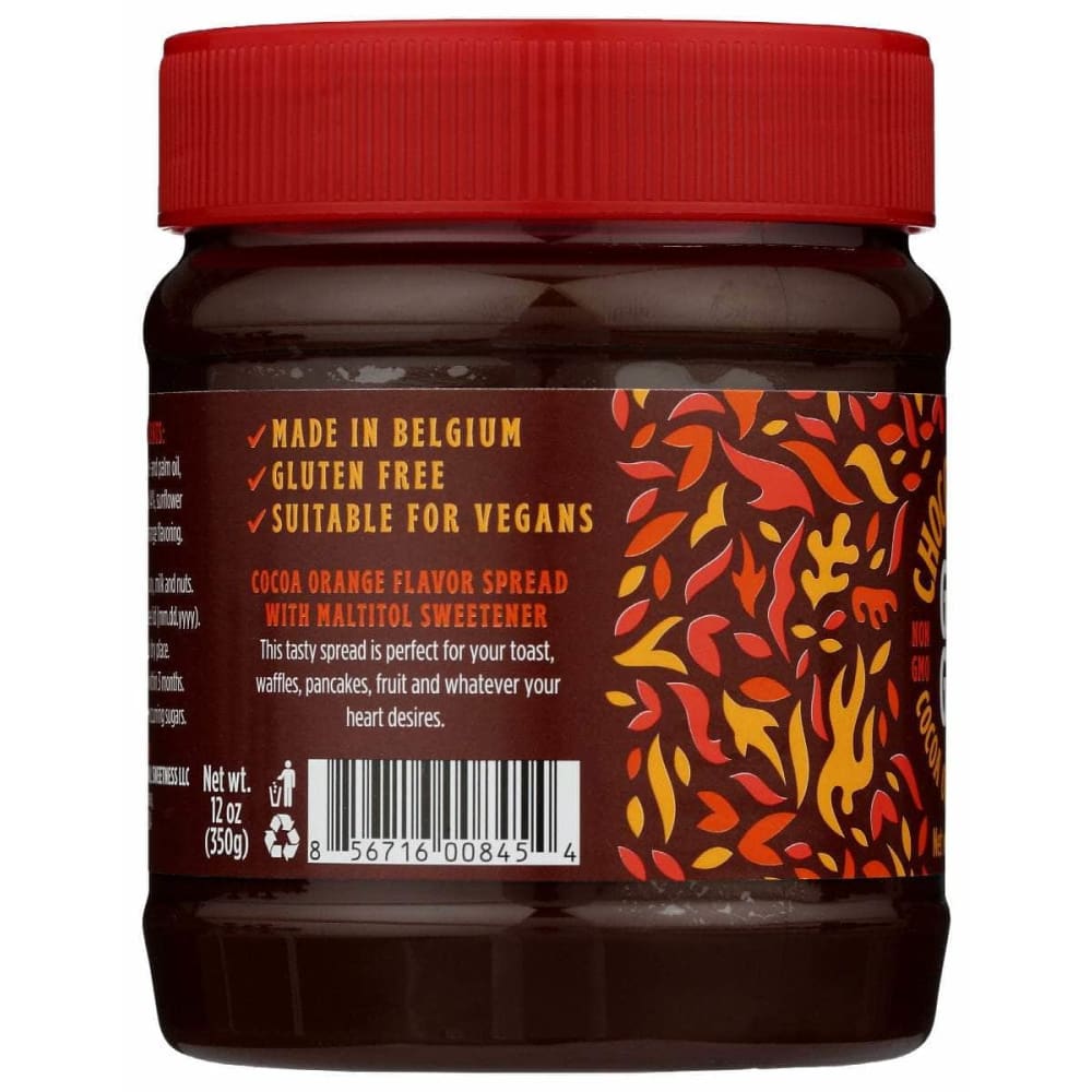 GOOD GOOD Grocery > Pantry > Condiments GOOD GOOD: Belgian Choco Orange Spread No Added Sugar, 12 oz