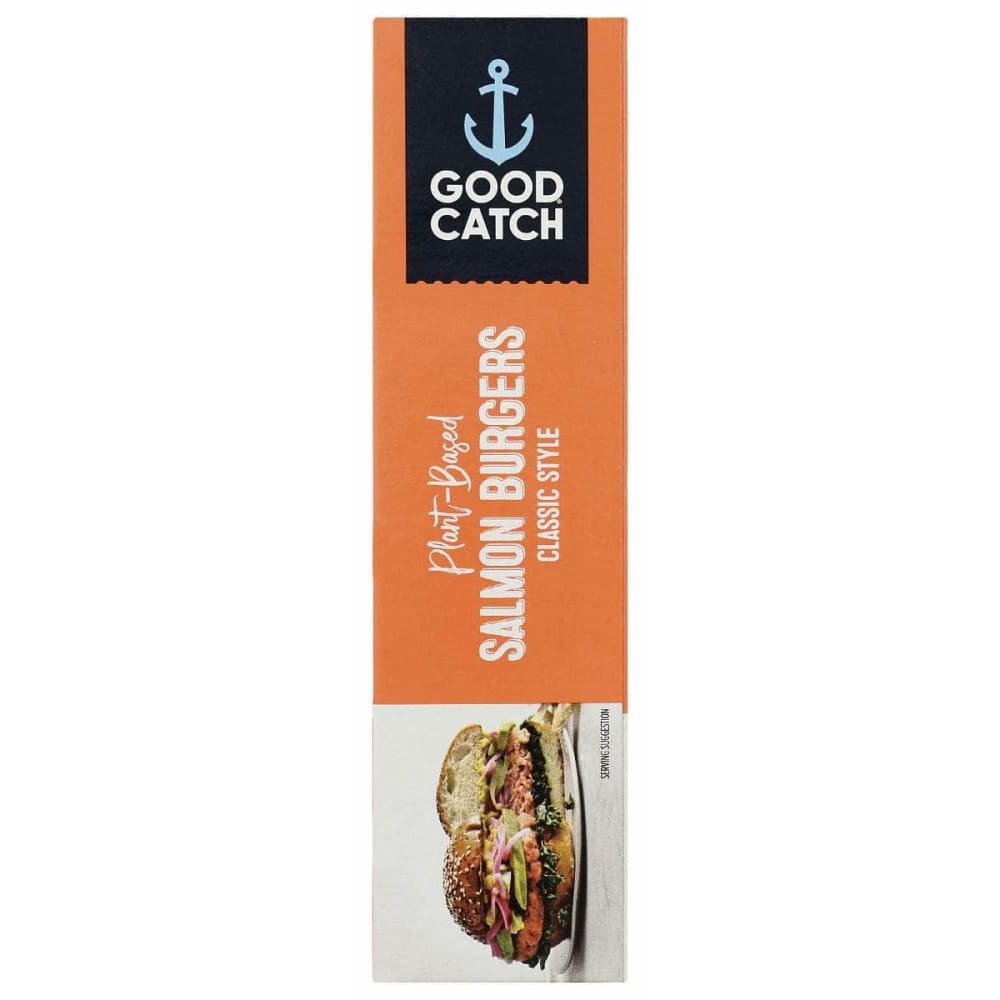 GOOD CATCH Grocery > Frozen GOOD CATCH: Plant Based Salmon Burger, 8 oz