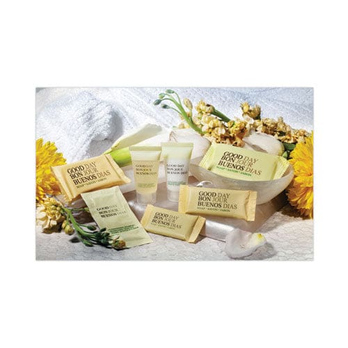 Good Day Amenity Bar Soap Pleasant Scent # 1/2 Individually Wrapped Bar 1,000/carton - Janitorial & Sanitation - Good Day™