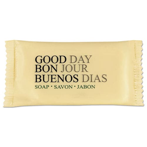 Good Day Amenity Bar Soap Pleasant Scent # 3/4 Individually Wrapped Bar 1,000 /carton - Janitorial & Sanitation - Good Day™