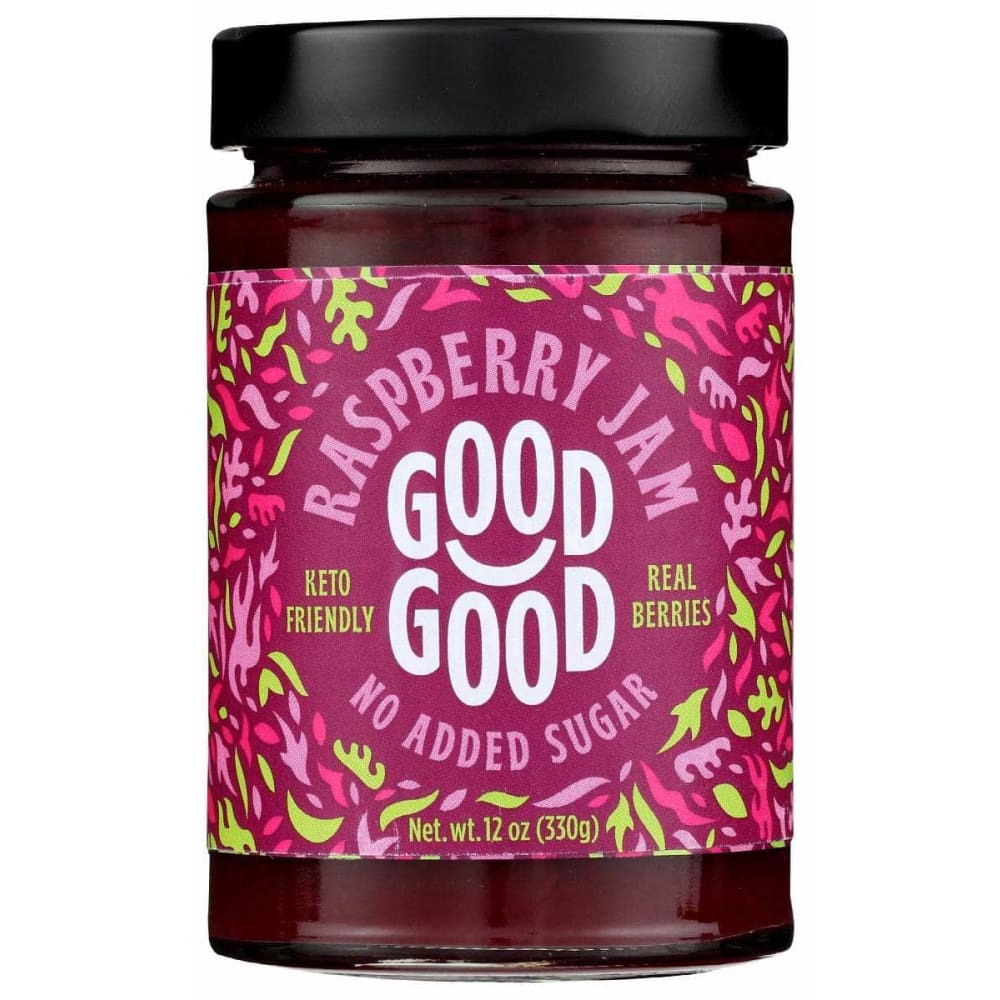 GOOD GOOD GOOD GOOD Jam Raspberry Sweet, 12 oz