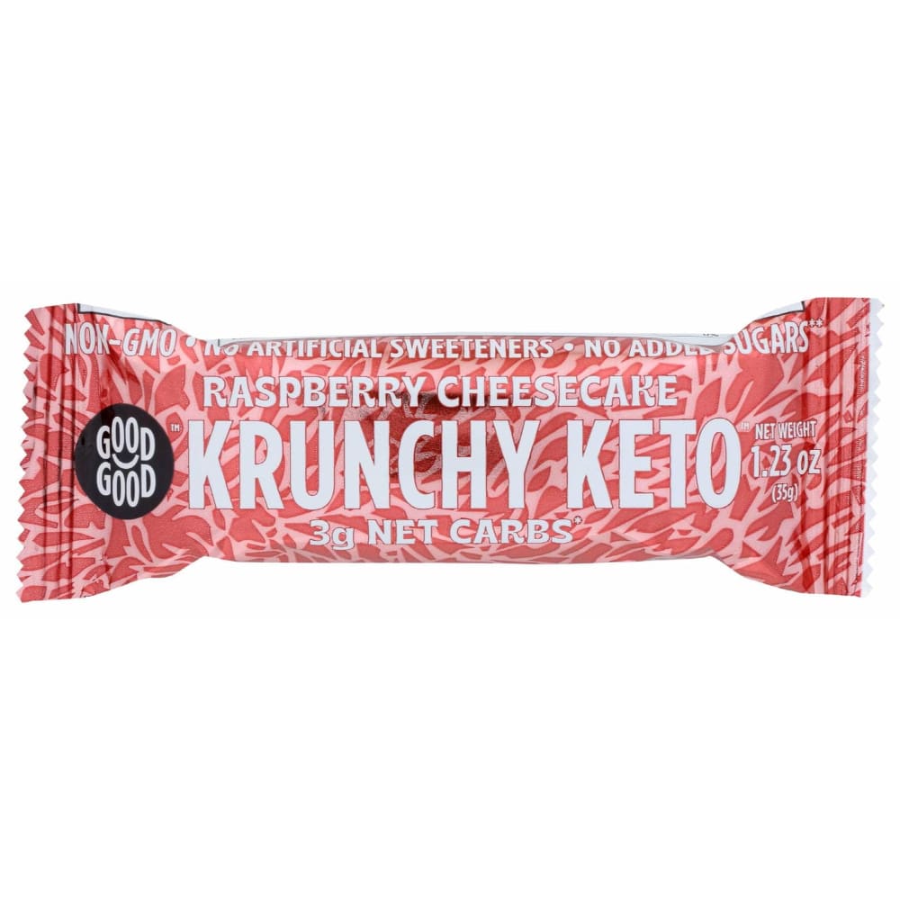 GOOD GOOD Grocery > Snacks GOOD GOOD: Raspberry Cheesecake Krunchy Bar, 1.23 oz