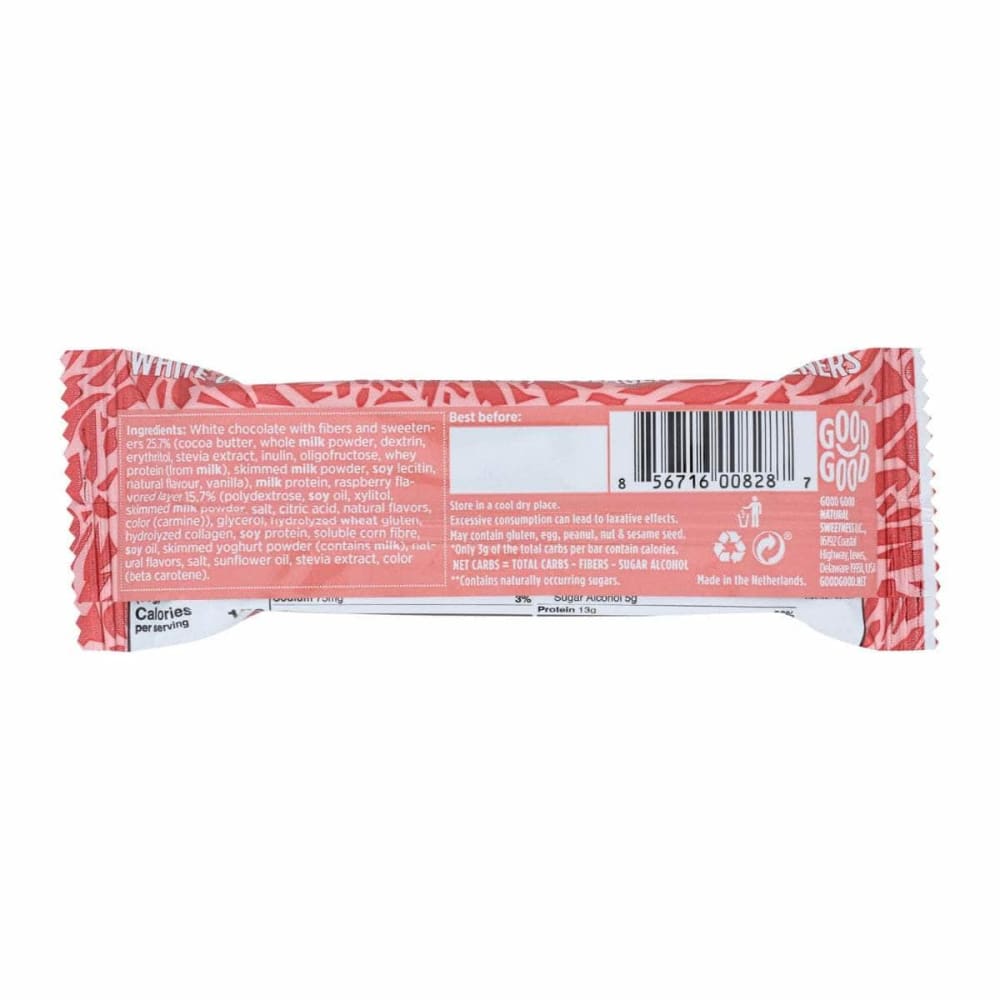 GOOD GOOD Grocery > Snacks GOOD GOOD: Raspberry Cheesecake Krunchy Bar, 1.23 oz