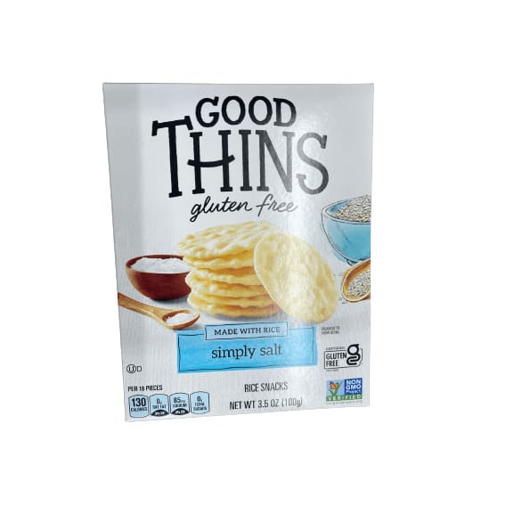 Good Thins Gluten Free Crackers, Multiple Choice Flavor, 3.5 oz (Case ...