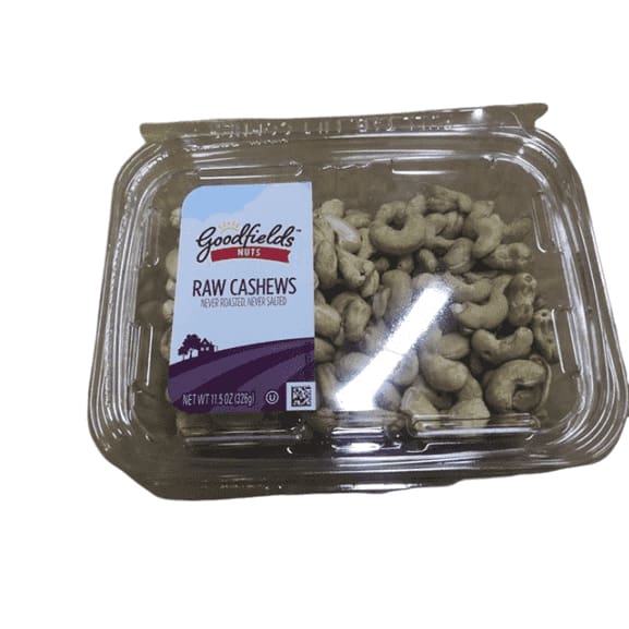 Goodfield's Raw Cashews, 11.5 oz. - ShelHealth.Com