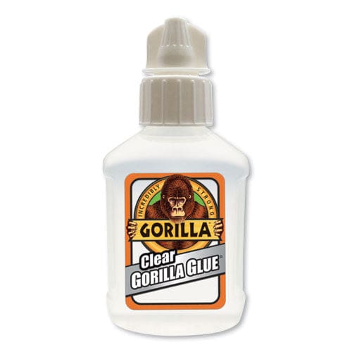 Gorilla Clear Gorilla Glue 1.75 Oz Dries Clear 4/carton - School Supplies - Gorilla®