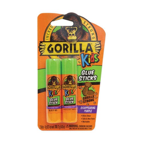 Gorilla School Glue Sticks 0.21 Oz/stick Dries Clear 24/pack - School Supplies - Gorilla®
