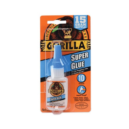 Gorilla Super Glue 0.53 Oz Dries Clear 4/carton - School Supplies - Gorilla®