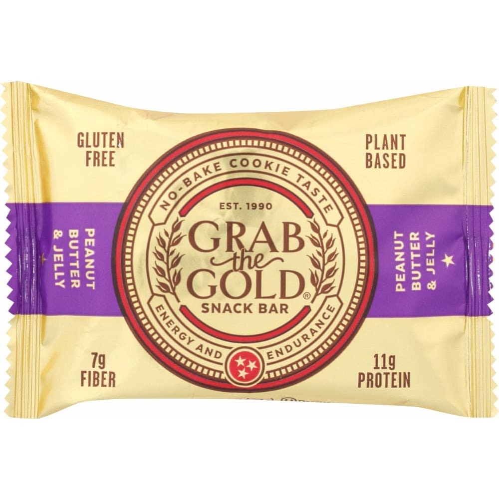 GRAB THE GOLD Grocery > Snacks GRAB THE GOLD: Peanut Butter & Jelly Snack Bars, 2 oz