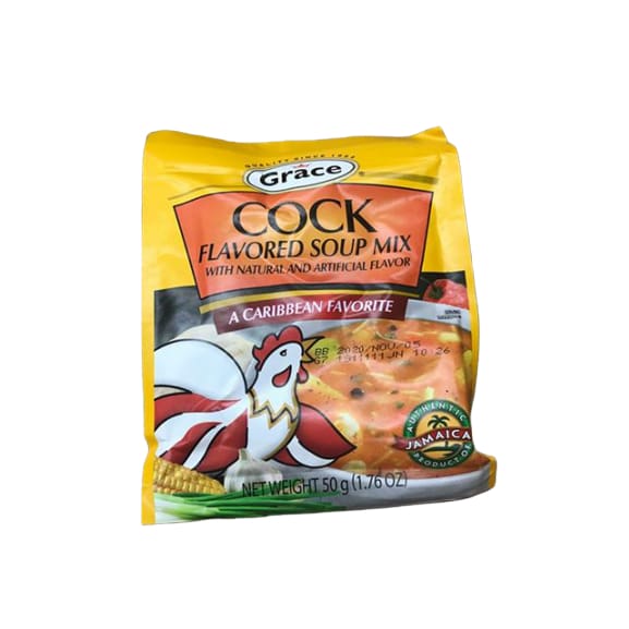 Grace Caribbean Soup Mix Cock Spicy 1.76 Oz - ShelHealth.Com