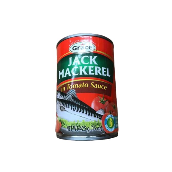 Grace Grace Jack Mackerel in Tomato Sauce, 15oz