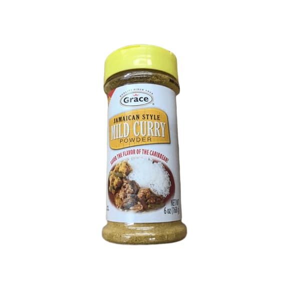 Grace Jamaican Style Mild Curry Powder, 6 Oz - ShelHealth.Com