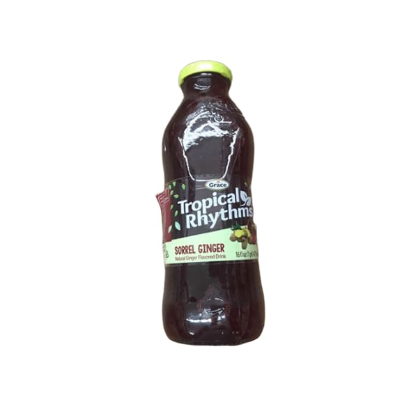 Grace Tropical Rhythms Sorrel Ginger Juice 16 Oz. - ShelHealth.Com