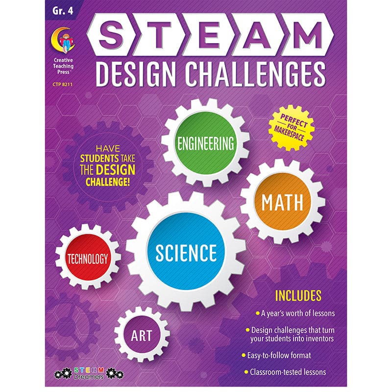 Grade 4 Steam Design Resource Book (Pack of 2) - Skill Builders - Creative Teaching Press