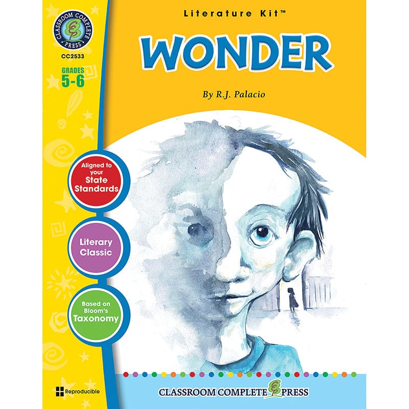 Grade 5-6 Wonder Literature Kit (Pack of 3) - Literature Units - Classroom Complete Press