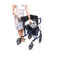 Graham Field Hybrid Rollator Transport Chair Titanium - Item Detail - Graham Field